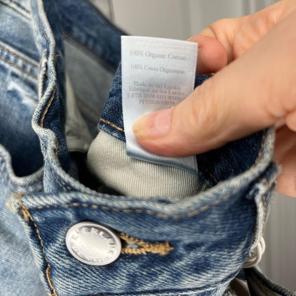 EVERLANE The Rigid Way-High Denim Shorts, NWT, 30, 31 - Picture 10 of 11